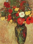 Odilon Redon Vase with Flowers Norge oil painting reproduction